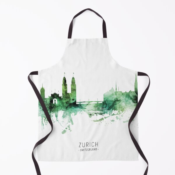Item preview, Zurich Switzerland Skyline designed and sold by ArtPrints.