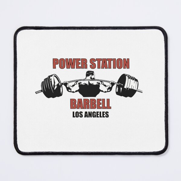 Item preview, Power Station Barbell Los Angeles designed and sold by ItsaMomThingLLC.