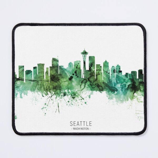 Item preview, Seattle Washington Skyline designed and sold by ArtPrints.