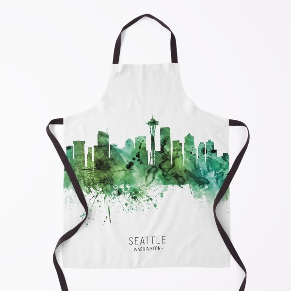 Item preview, Seattle Washington Skyline designed and sold by ArtPrints.