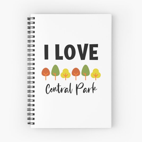 Aperçu de l'œuvre J'adore Central Park, mon parc préféré créée et vendue par SportyDogShop.