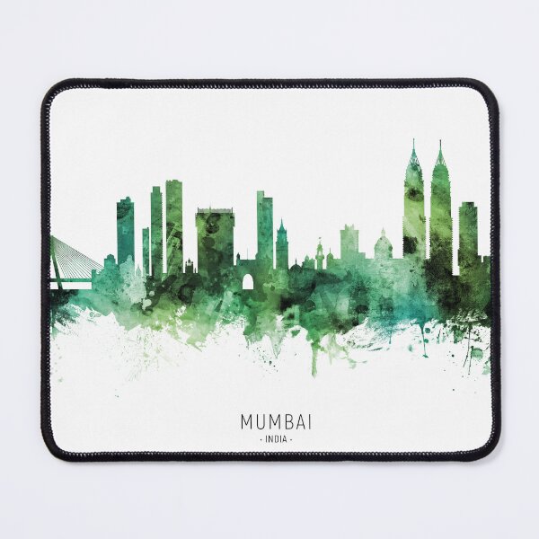Item preview, Mumbai Skyline India Bombay designed and sold by ArtPrints.