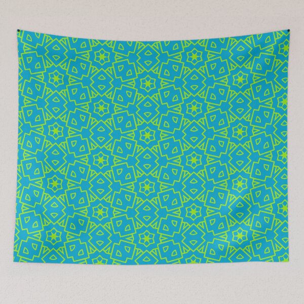 Item preview, Light green geometric pattern designed and sold by aleksmm-11.