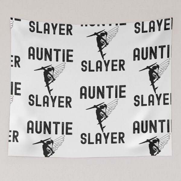 Artikelvorschau, Tante Slayer, meine Tante Rocks entworfen und verkauft von SportyDogShop.