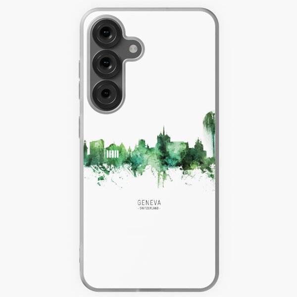 Item preview, Geneva Switzerland Skyline designed and sold by ArtPrints.