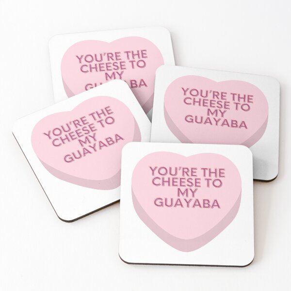 Item preview, You're the cheese to my guayaba - Valentines - Candy heart - funny - Cuban humor designed and sold by Ausome  Behavior.
