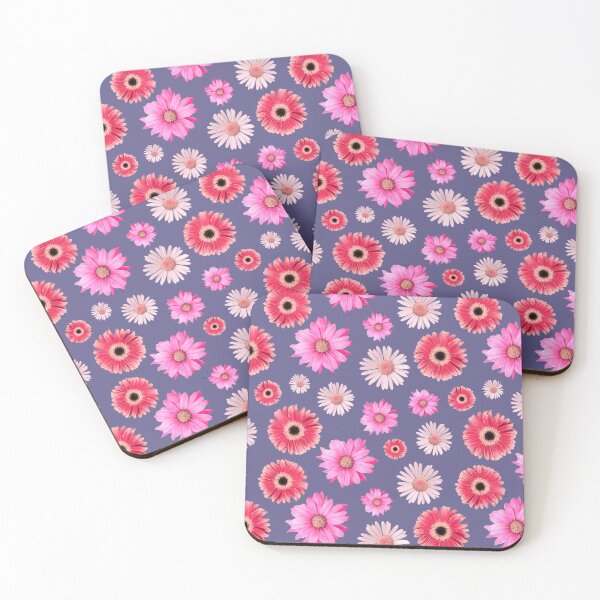 Item preview, Modern Daisies Pattern - Shabby Chic Floral Retro (veri Peri) designed and sold by nouveaudecor.