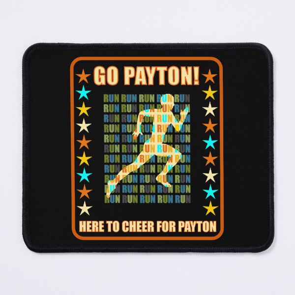 Item preview, Go Payton Runner Support Fan Here to Cheer Favorite Athlete designed and sold by artfulnotebook.