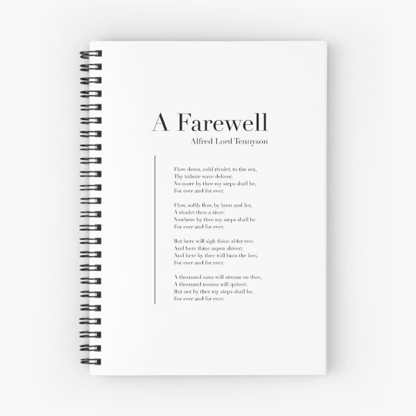Artikelvorschau, Ein Abschied von Alfred Lord Tennyson entworfen und verkauft von wisemagpie.