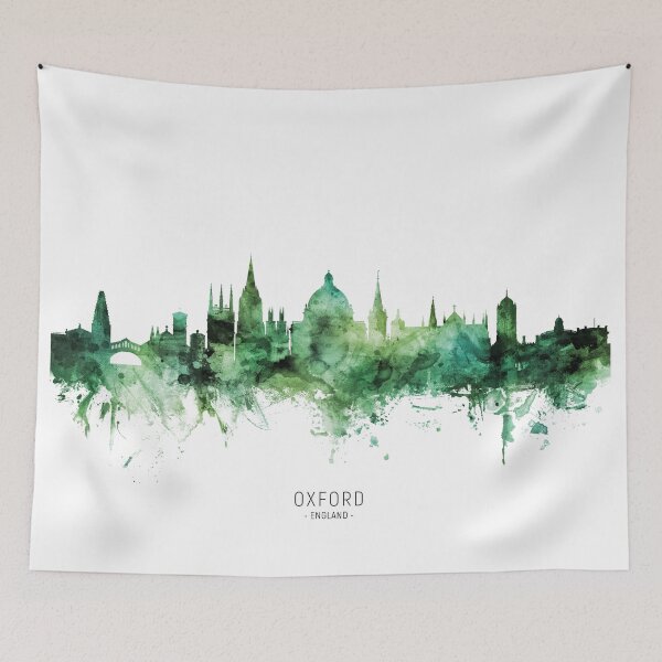 Item preview, Oxford England Skyline designed and sold by ArtPrints.