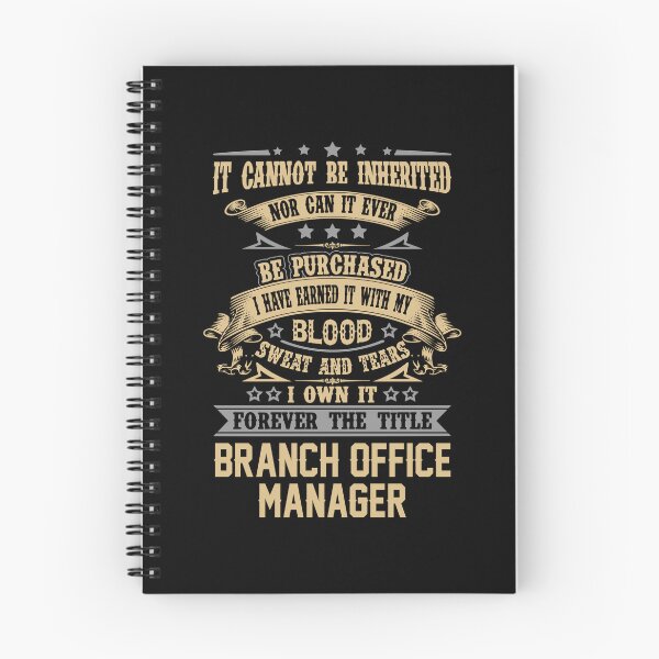 Item preview, Branch Office Manager T Shirt - Forever The Title Job Gift Item Tee designed and sold by celiagomez456.