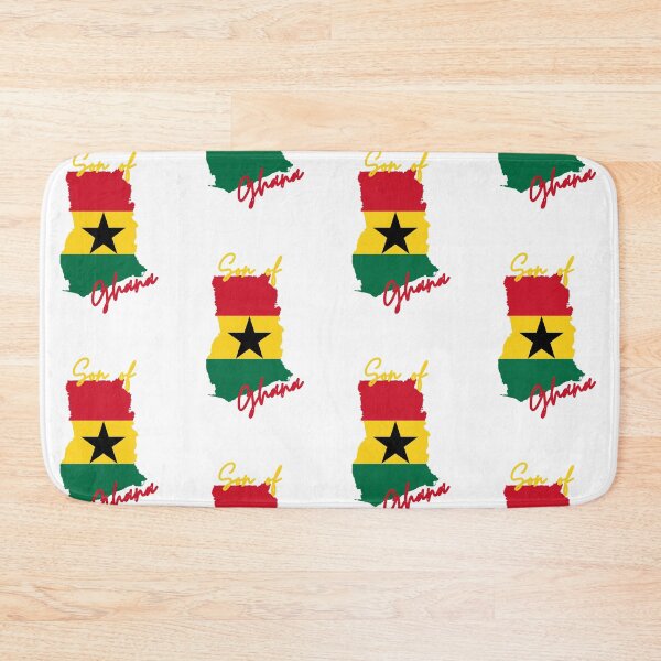Item preview, Son of Ghana Map Flag designed and sold by NovawayDirect.