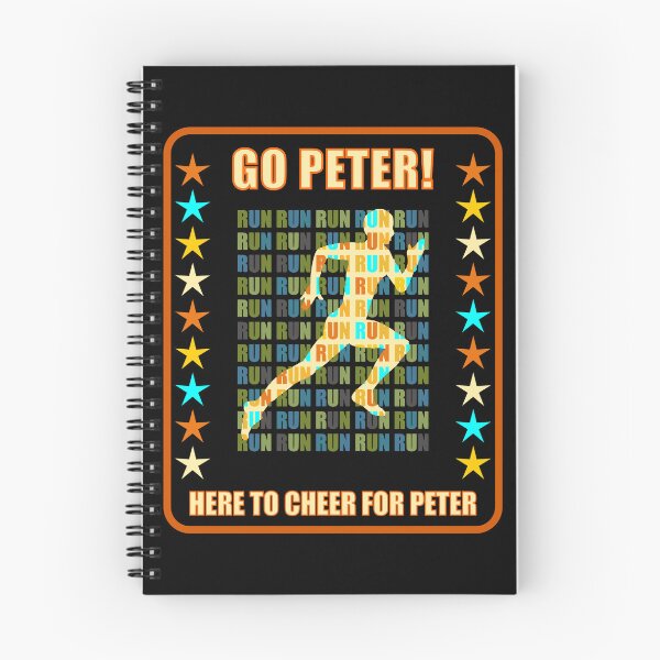 Item preview, Go Peter Runner Support Fan Here to Cheer Favorite Athlete designed and sold by artfulnotebook.