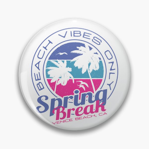 Item preview, Spring Break Beach Vibes Only Venice Beach California designed and sold by TKsTees.