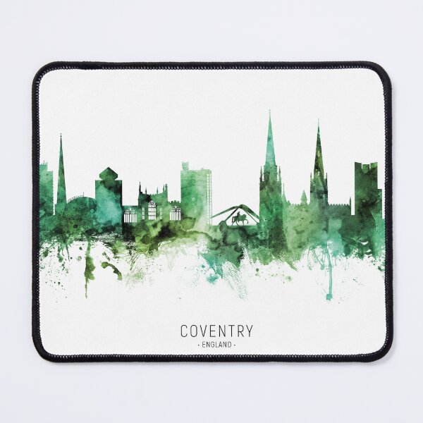 Item preview, Coventry England Skyline designed and sold by ArtPrints.