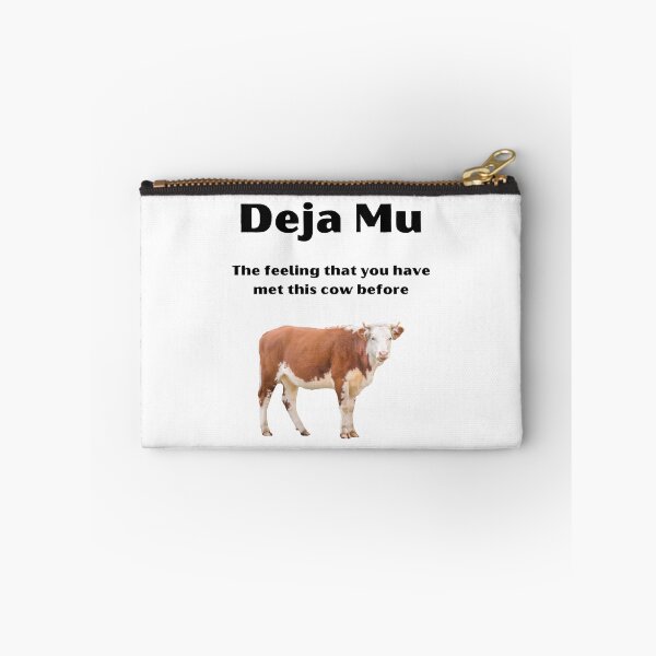 Item preview, Deja Mu The Feeling That You Have Met This Cow Before designed and sold by Javamba.