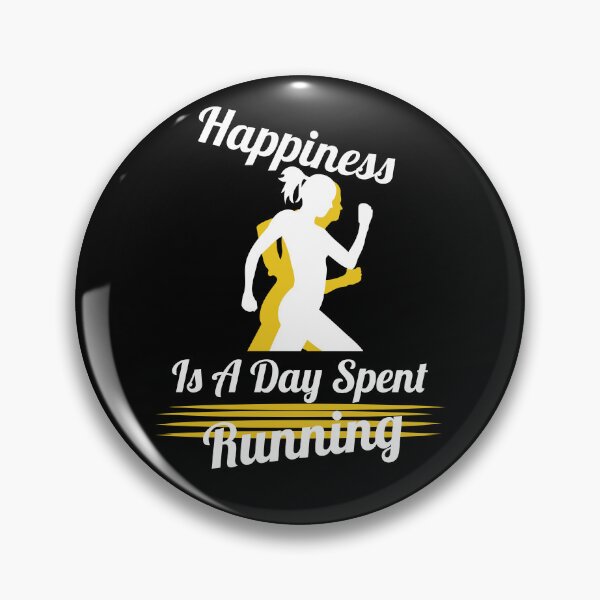 Item preview, Happiness Is A Day Spent Running Funny Couples Running Lovers Gift Funny Cool Runners Quote  designed and sold by pedrored369.