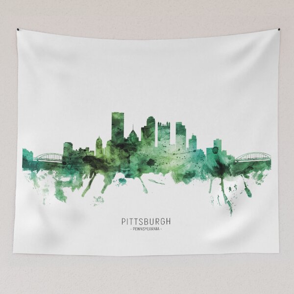 Item preview, Pittsburgh Pennsylvania Skyline designed and sold by ArtPrints.