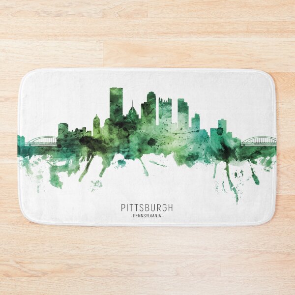 Artikelvorschau, Pittsburgh Pennsylvania Skyline entworfen und verkauft von ArtPrints.