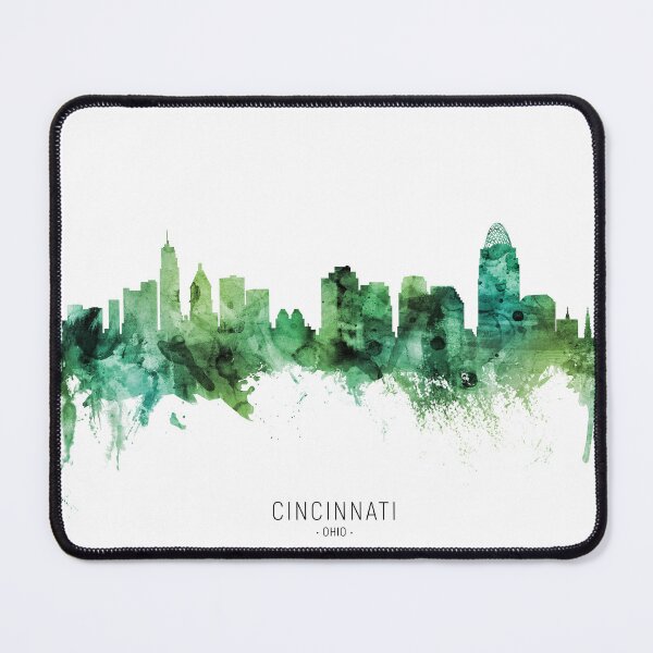 Item preview, Cincinnati Ohio Skyline designed and sold by ArtPrints.