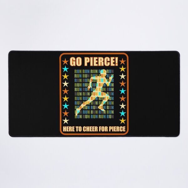 Item preview, Go Pierce Runner Support Fan Here to Cheer Favorite Athlete designed and sold by artfulnotebook.