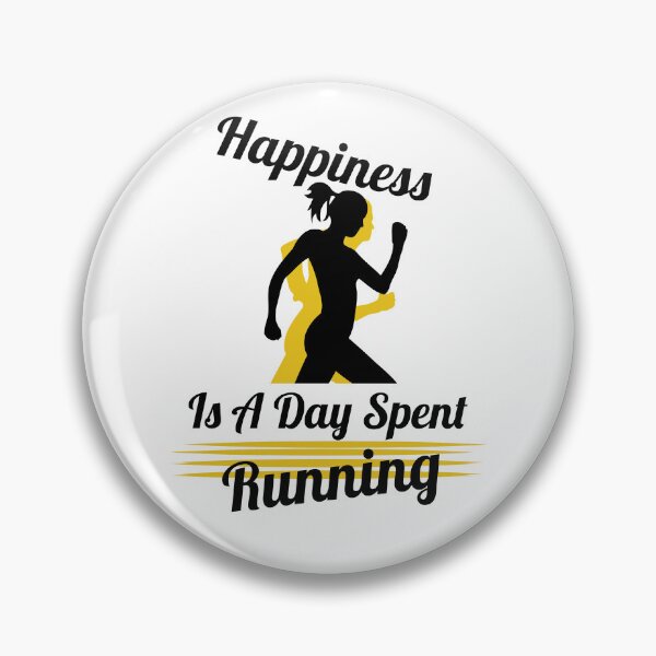 Item preview, Funny Happiness Is A Day Spent Running Couples Running Lovers Gift Funny Cool Runners Quote  designed and sold by pedrored369.