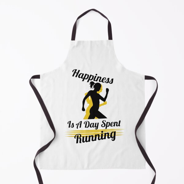 Item preview, Funny Happiness Is A Day Spent Running Couples Running Lovers Gift Funny Cool Runners Quote designed and sold by pedrored369.