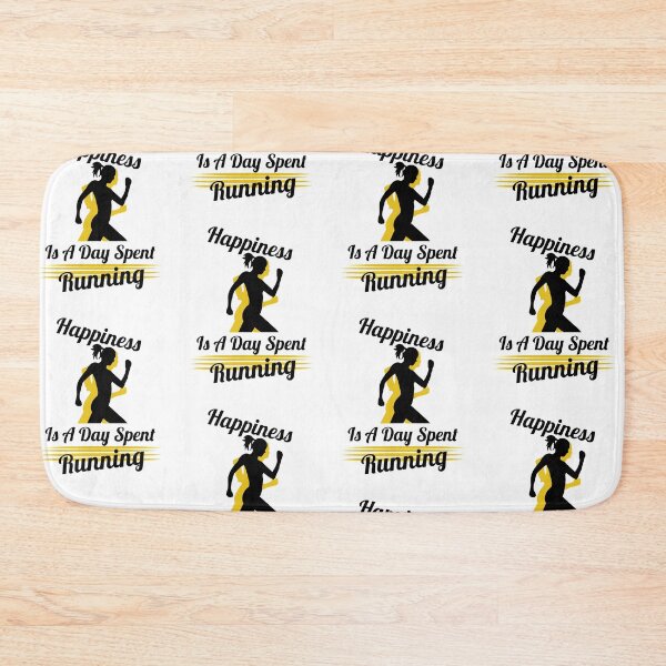 Item preview, Funny Happiness Is A Day Spent Running Couples Running Lovers Gift Funny Cool Runners Quote  designed and sold by pedrored369.
