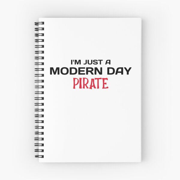 Item preview, Amputee modern day pirate funny slogan black font designed and sold by NerdnGeekshop.