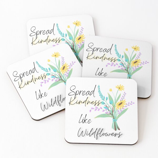 Item preview, Spread kindness like wild flowers  designed and sold by Vicsdesignsart.