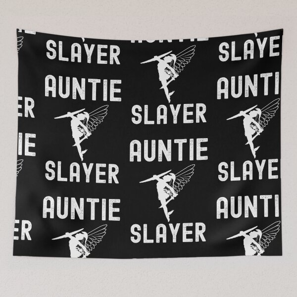 Artikelvorschau, Tante Slayer, meine Tante Rocks entworfen und verkauft von SportyDogShop.
