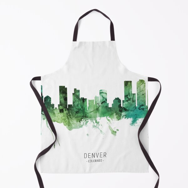 Item preview, Denver Colorado Skyline designed and sold by ArtPrints.