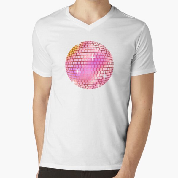 Hot Pink Summer Disco Ball Print — Not Sorry Art