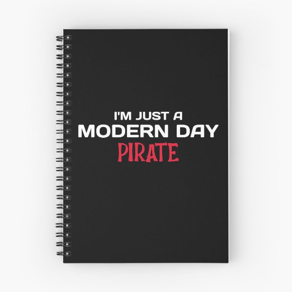 Item preview, Amputee modern day pirate funny slogan white font designed and sold by NerdnGeekshop.