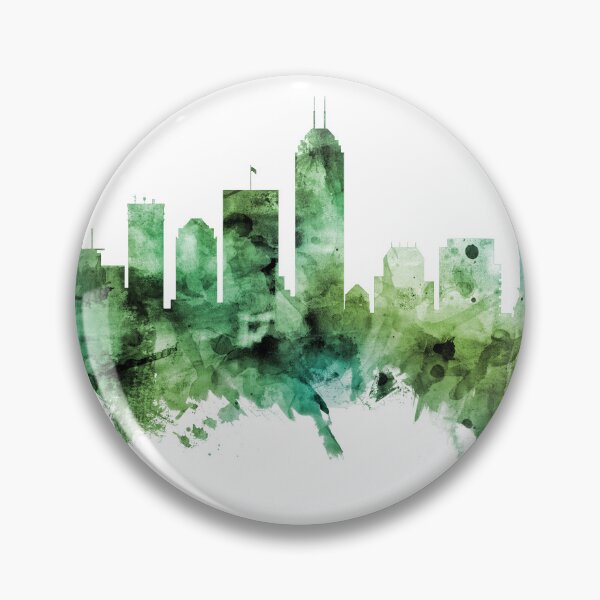 Artikelvorschau, Indianapolis Indiana Skyline entworfen und verkauft von ArtPrints.
