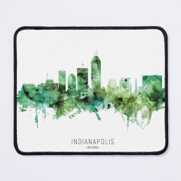 Item preview, Indianapolis Indiana Skyline designed and sold by ArtPrints.