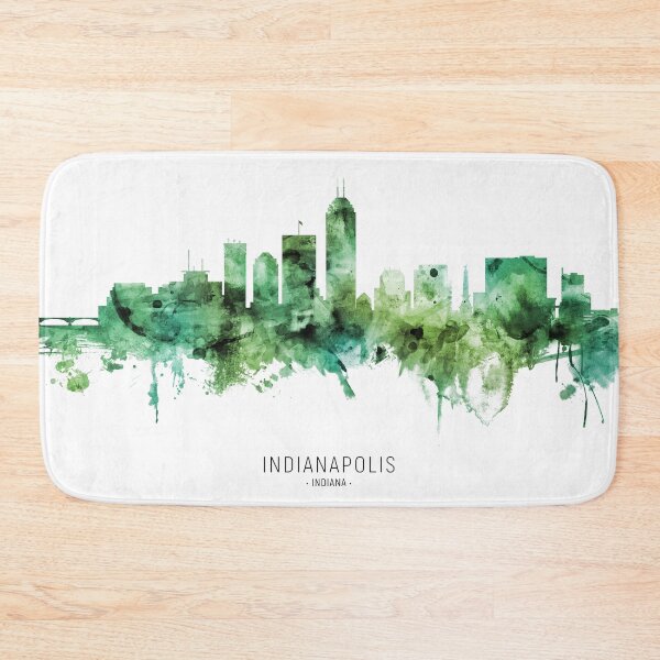 Item preview, Indianapolis Indiana Skyline designed and sold by ArtPrints.