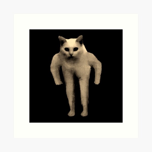 Muscular Cat Art Prints for Sale