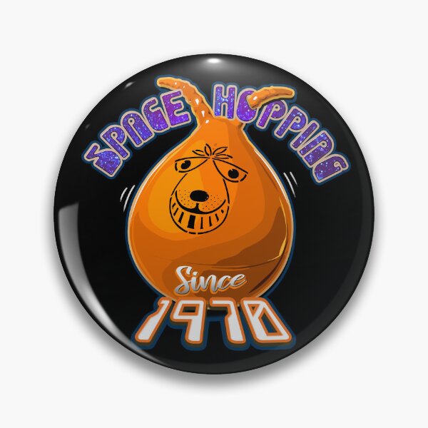 Item preview, Space Hopper - Hopping Since 1970 Toy (Classic 70s) - Vintage Seventies Retro  designed and sold by RetroTeeStudio.
