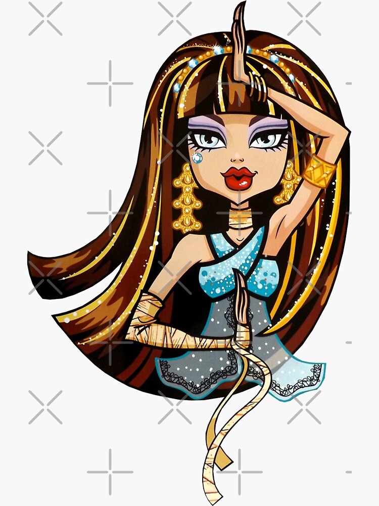 Monster High Cleo De Nile Sticker for Sale by BreannaRobin