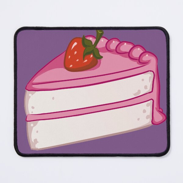 Item preview, Anime Cake Slice Strawberry designed and sold by BBMarioni.