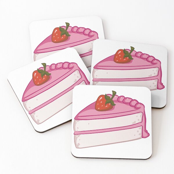 Item preview, Anime Cake Slice Strawberry designed and sold by BBMarioni.