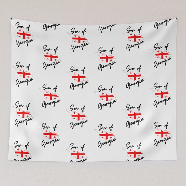 Item preview, Son of Georgia Map Flag designed and sold by NovawayDirect.