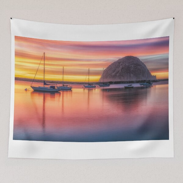 Item preview, Morro Bay at Sunset designed and sold by Fernando Margolles.
