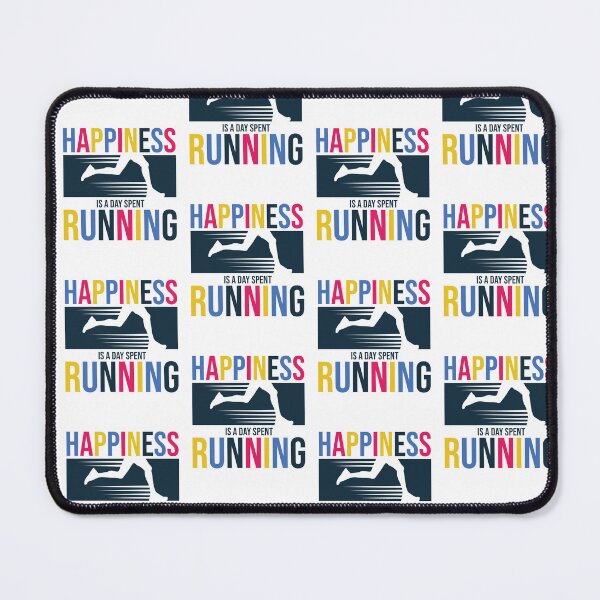 Item preview, Funny Happiness Is A Day Spent Running Colorful Running Lovers Gift Funny Cool Unisex Runners Quote  designed and sold by pedrored369.