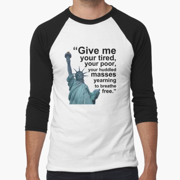 Item preview, Liberty - Give Me Your Tired, Your Poor, Your Huddled Masses designed and sold by ResistNow.