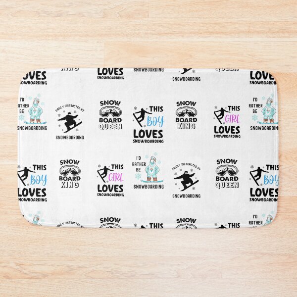 Item preview, I'd Rather Be Snowboarding designed and sold by SportyDogShop.