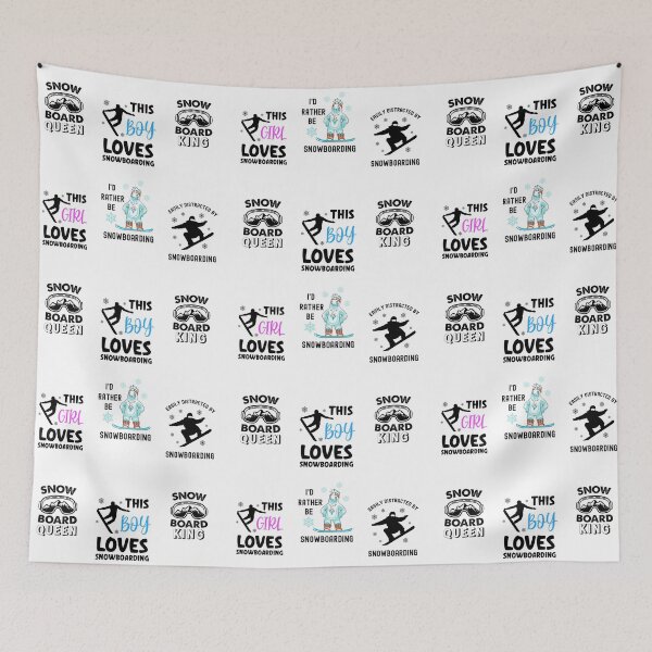 Item preview, I'd Rather Be Snowboarding designed and sold by SportyDogShop.