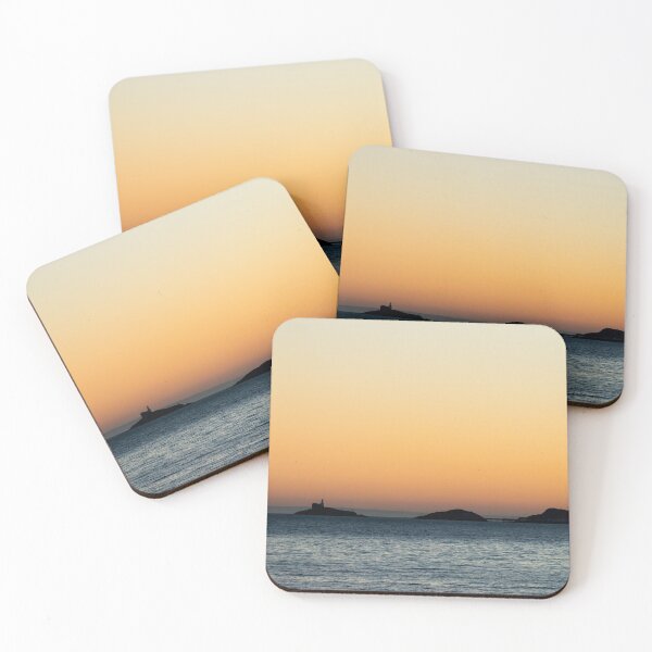 Item preview, Swansea Mumbles lighthouse Sunset designed and sold by BadgerCastle.