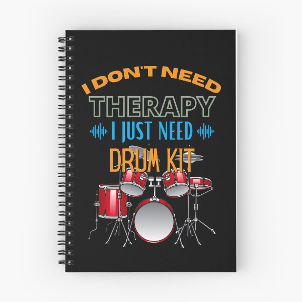 Item preview,  I don't need therapy  I just need Drum - Drums Lover designed and sold by JBmarket4u.